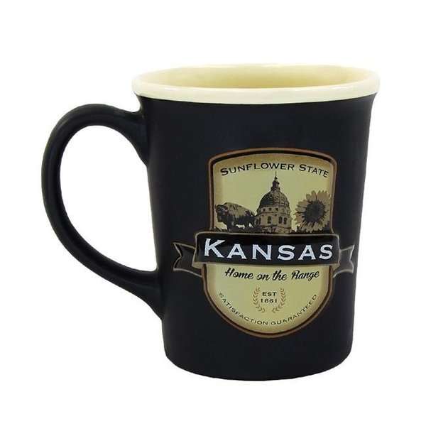 Americaware Americaware SEMKAN01 Kansas Emblem Mug SEMKAN01